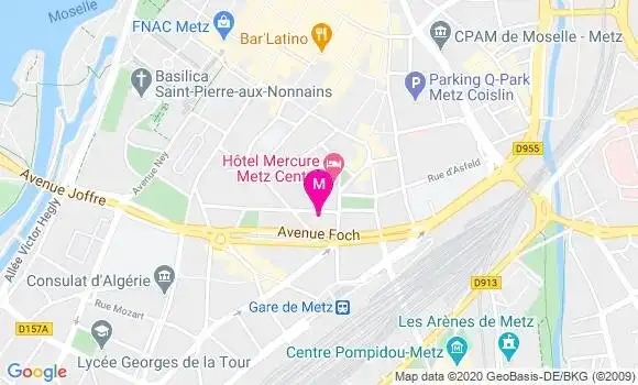 Localisation Dr Claire Benet