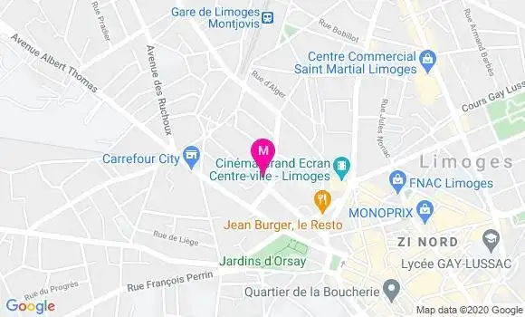 Localisation Dr Anne Martzolff Ponsonnard