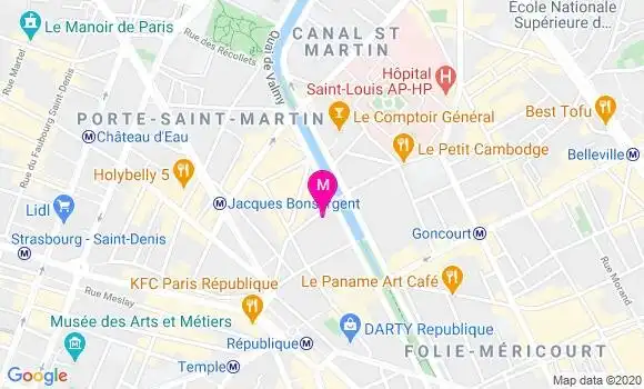 Localisation Dr Hugo Tran
