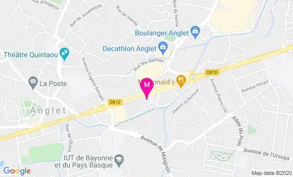 Localisation Dr Virginie Feret