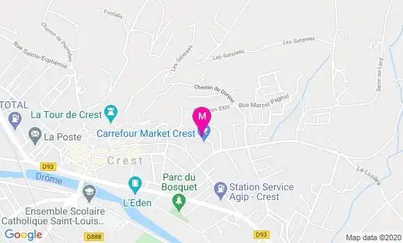 Localisation Dr Fanny Gonnet