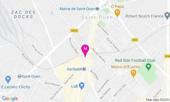 Localisation Dr Alexandra Le Guiner
