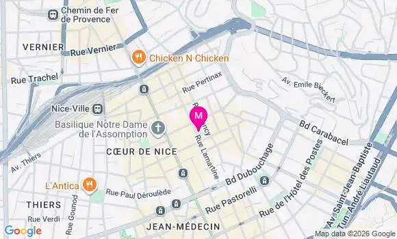 Localisation Dr Christelle Mas