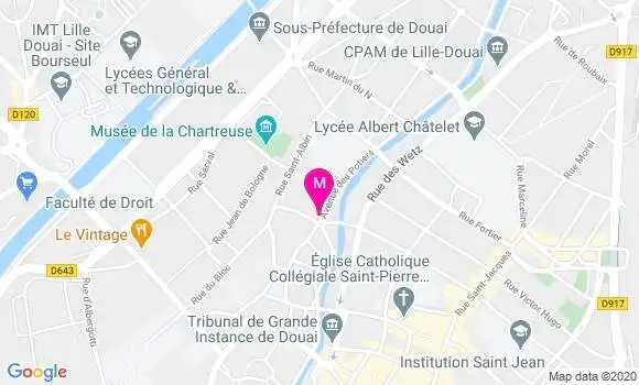 Localisation Dr Adrien Lossouarn