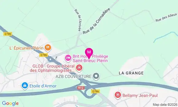 Localisation Dr Guirec Hery