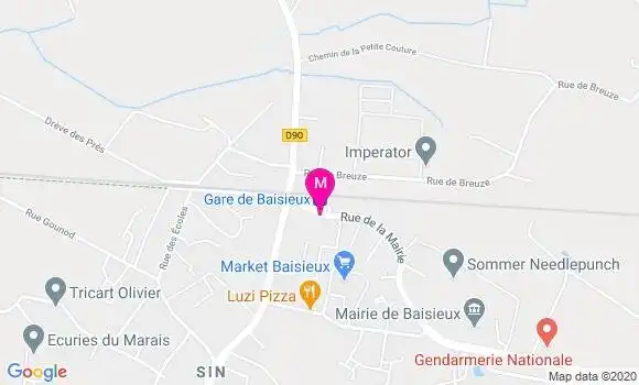 Localisation Dr Jean Baptiste Dugast