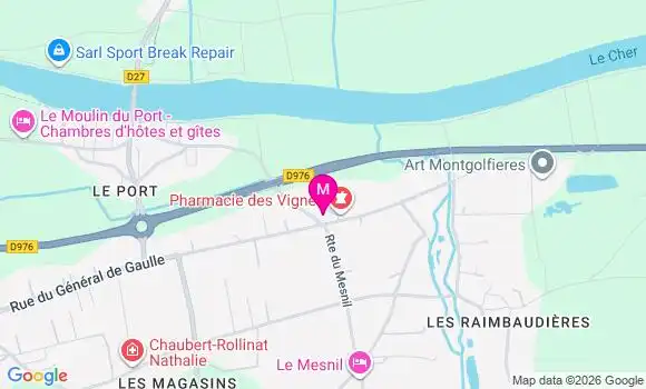 Localisation Dr Aurélie Blin