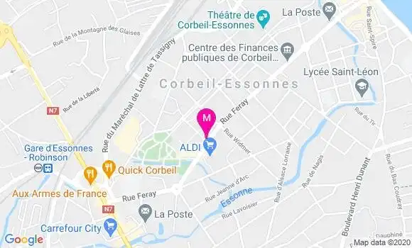 Localisation Dr Marc Fontaine