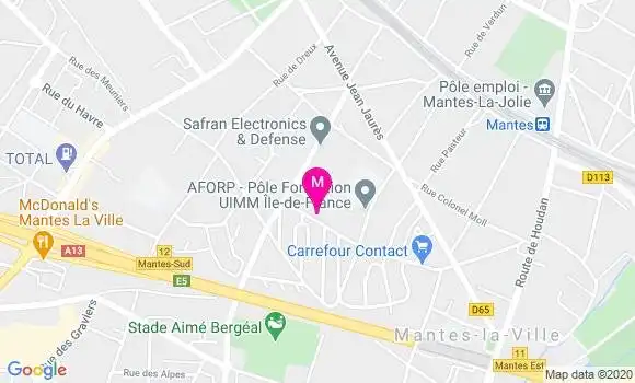 Localisation Dr Gilles Mergeay