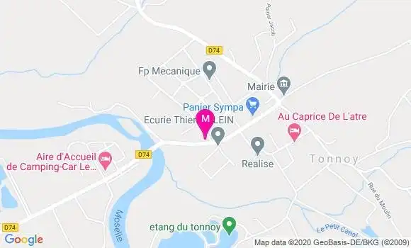 Localisation Dr Vincent Poutot