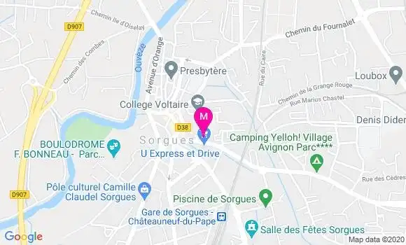 Localisation Dr Florence Raybaud Carichon