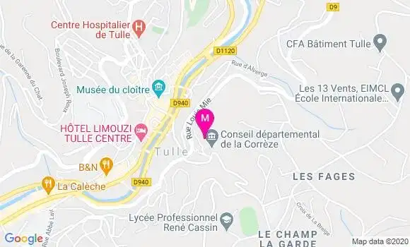 Localisation Dr Michele Goedert