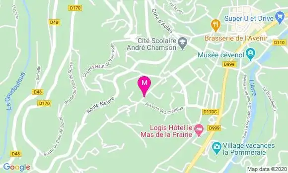 Localisation Dr Anne Roger Da Silva