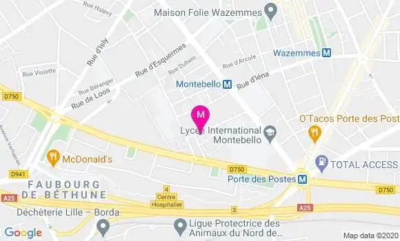 Localisation Dr Geraldine Kechid