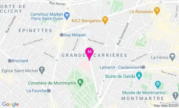 Localisation Dr Esther Desmier