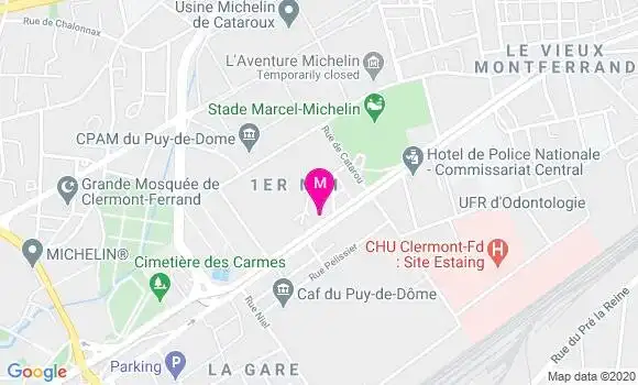 Localisation Dr Michel Kareh