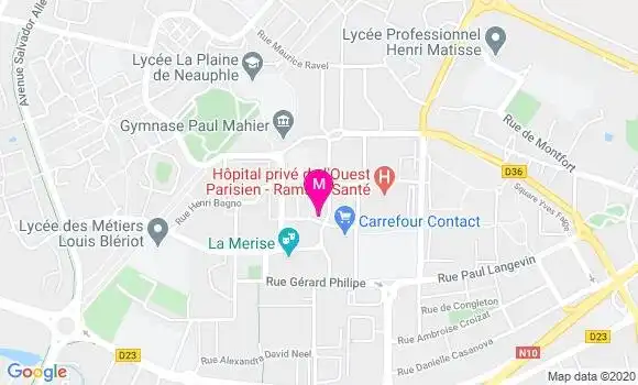 Localisation Dr Guillaume Schmid