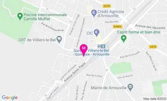 Localisation Dr Naima Berkouz