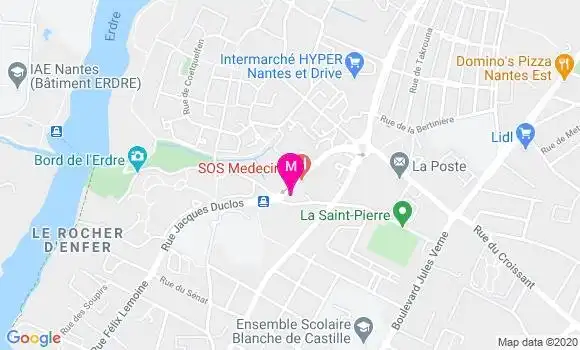 Localisation Dr Frederic Guine