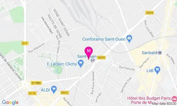Localisation Dr Eleonore Martin