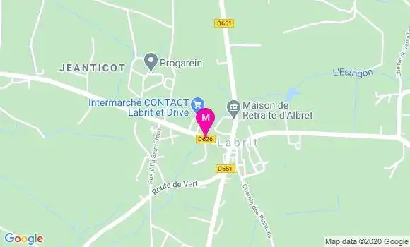 Localisation Dr Emilie Morton