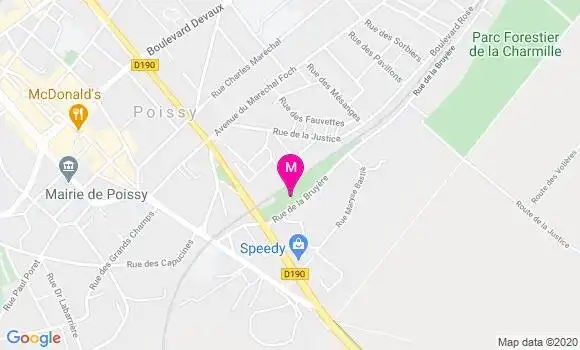 Localisation Dr Celeste Rebours