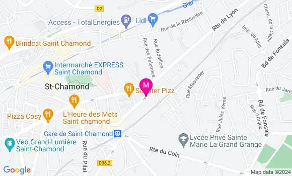 Localisation Dr Marina Galant