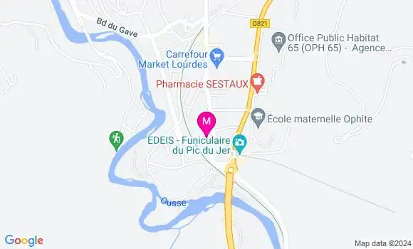 Localisation Dr Maya Sader