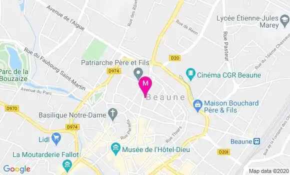 Localisation Dr Arielle Nicolas