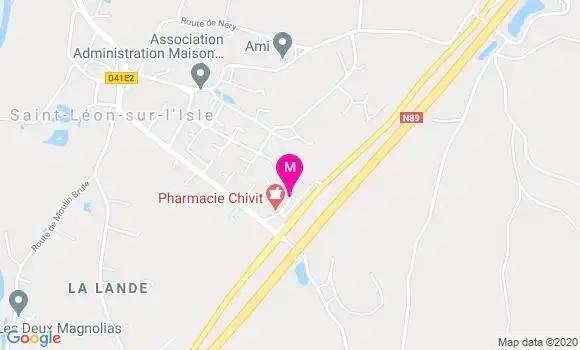Localisation Dr Armelle Le Golvan