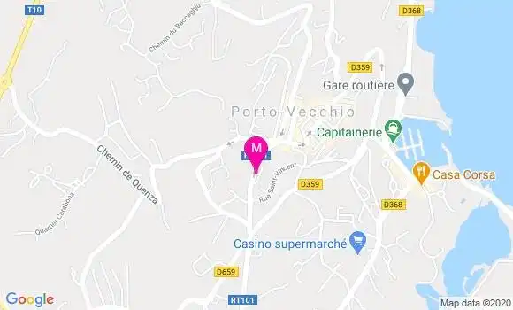 Localisation Dr Nadine Cucchi