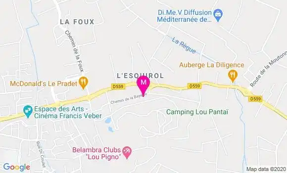 Localisation Dr Catherine Molimard