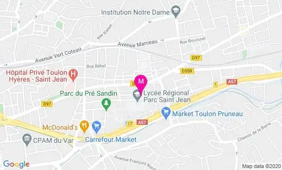 Localisation Dr Pierre Le Guilloux