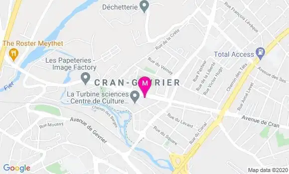 Localisation Dr Clement Duguet