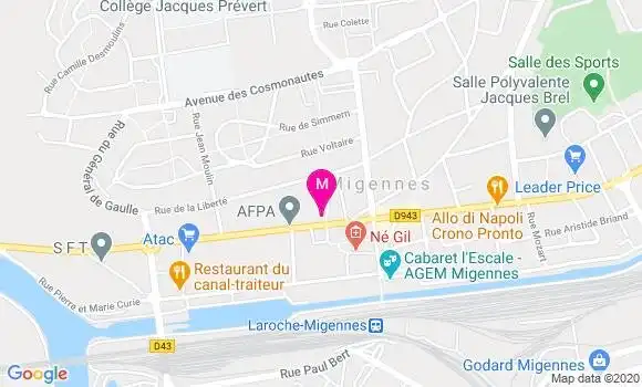 Localisation Dr Estelle Hincelin