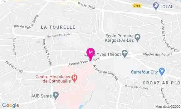 Localisation Dr Lucile Bleuet