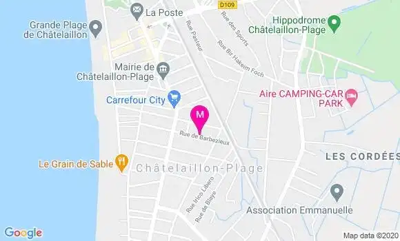 Localisation Dr Camille Mathieu