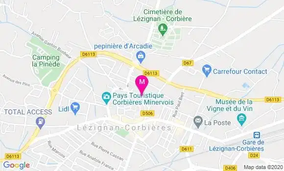 Localisation Dr Cyrielle Dublon