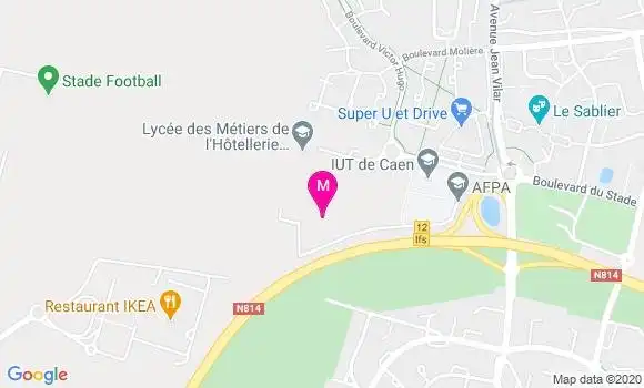 Localisation Dr Camille Le Sant