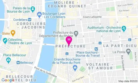 Localisation Dr Francois Milon
