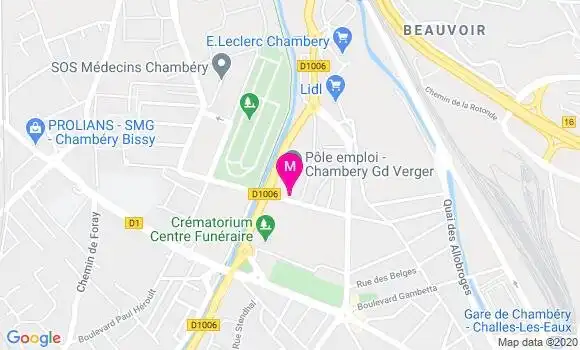 Localisation Dr Mathilde Ferry Tassinari
