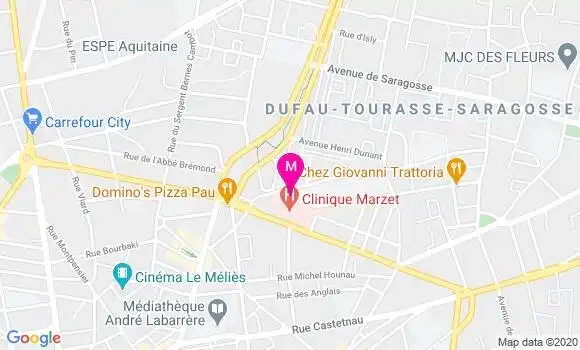 Localisation Dr Jean Claude Busuttil