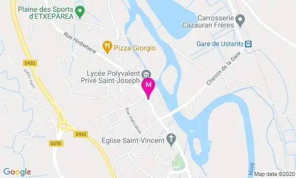 Localisation Dr Christel Fournadet