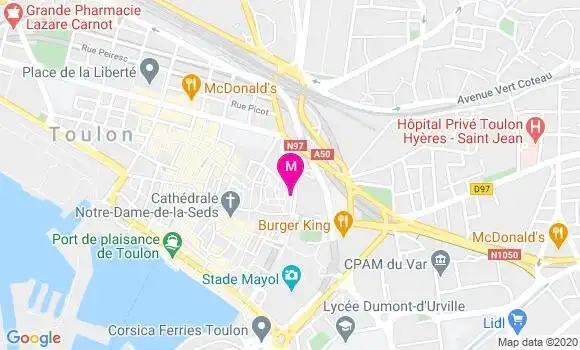 Localisation Dr Philippe Eisinger