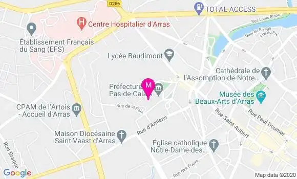 Localisation Dr Mathilde Soudain