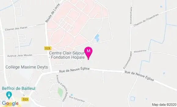 Localisation Dr Delphine Deloffre