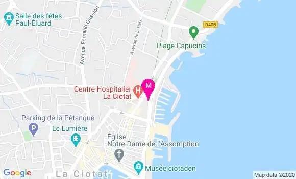 Localisation Dr Michel Labroue