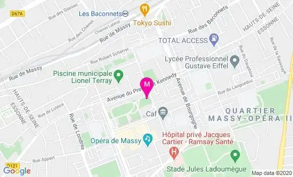 Localisation Dr Xavier Troussier