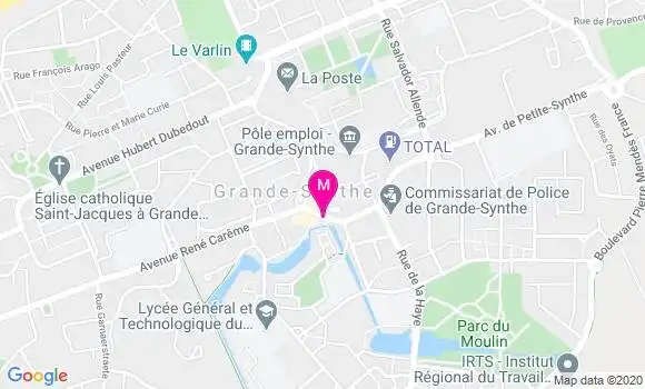 Localisation Dr Aida Ben Abda Ghazouani