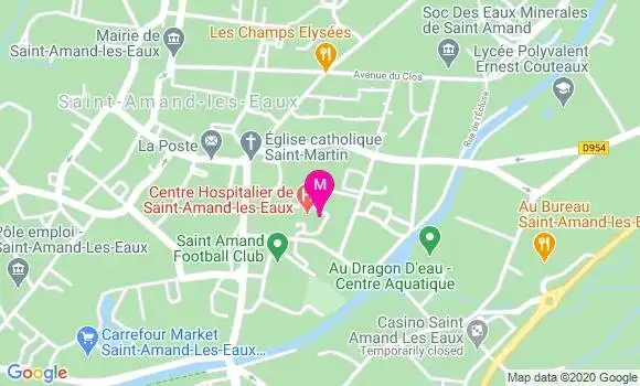 Localisation Dr Frederique Vasseur